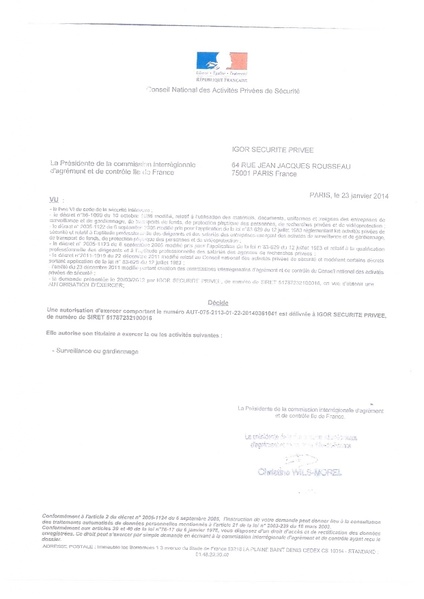 Commission interrégionale d'agrément et de contrôle